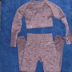 AYBL Heathered Purple Activewear Set